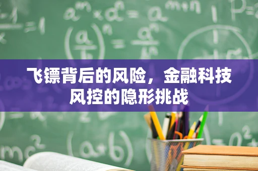 飞镖背后的风险，金融科技风控的隐形挑战