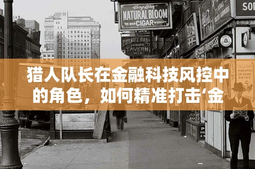 猎人队长在金融科技风控中的角色，如何精准打击‘金融猎物’？