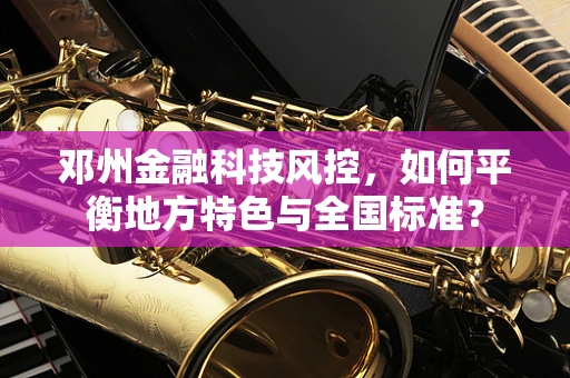 邓州金融科技风控，如何平衡地方特色与全国标准？