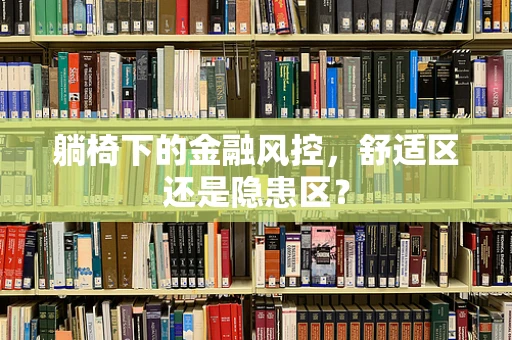 躺椅下的金融风控，舒适区还是隐患区？