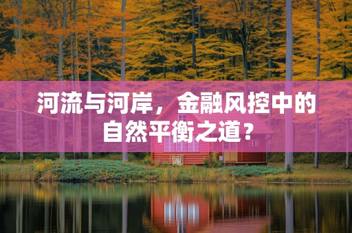 河流与河岸，金融风控中的自然平衡之道？