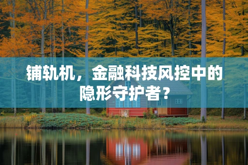 铺轨机，金融科技风控中的隐形守护者？