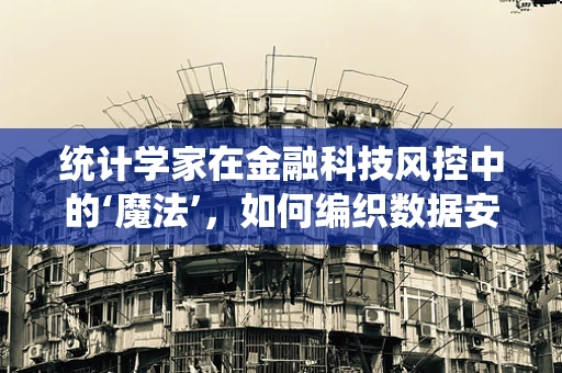 统计学家在金融科技风控中的‘魔法’，如何编织数据安全网？