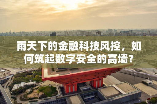 雨天下的金融科技风控，如何筑起数字安全的高墙？