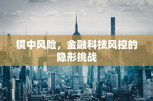 镜中风险，金融科技风控的隐形挑战