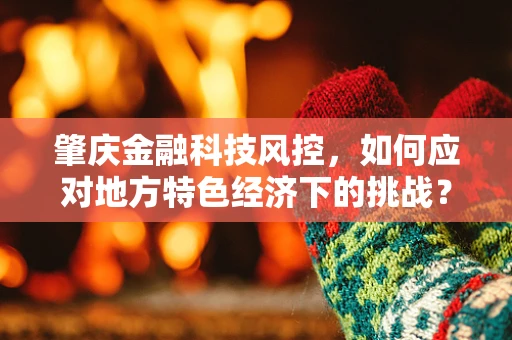 肇庆金融科技风控，如何应对地方特色经济下的挑战？