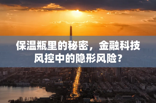 保温瓶里的秘密，金融科技风控中的隐形风险？