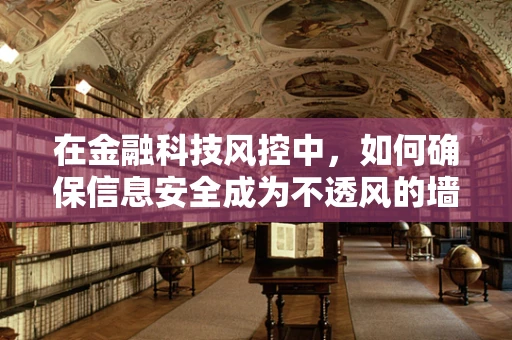 在金融科技风控中，如何确保信息安全成为不透风的墙？