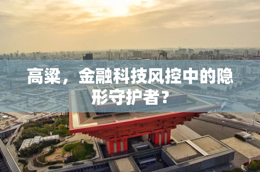 高粱，金融科技风控中的隐形守护者？