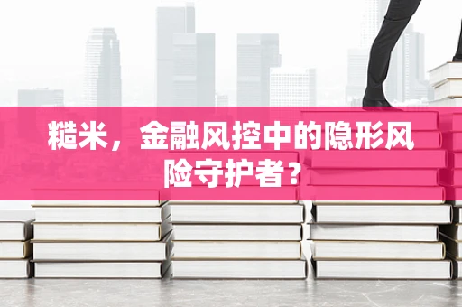 糙米，金融风控中的隐形风险守护者？