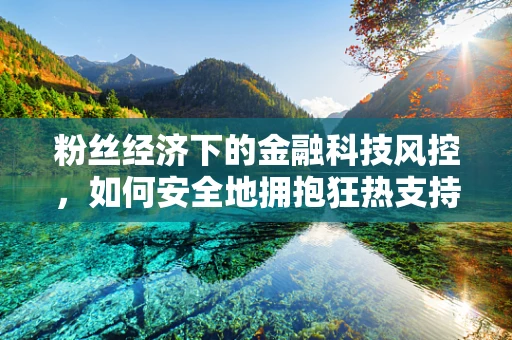 粉丝经济下的金融科技风控，如何安全地拥抱狂热支持者？