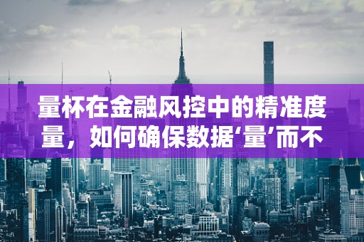 量杯在金融风控中的精准度量，如何确保数据‘量’而不‘漏’？