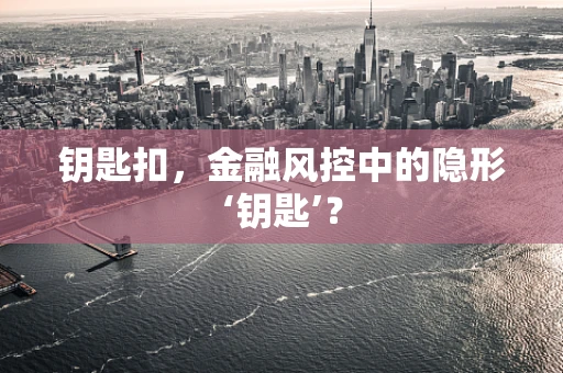 钥匙扣，金融风控中的隐形‘钥匙’？