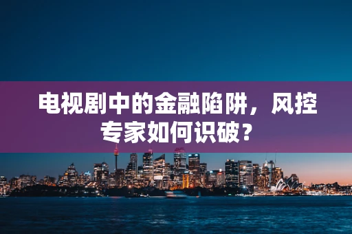 电视剧中的金融陷阱，风控专家如何识破？