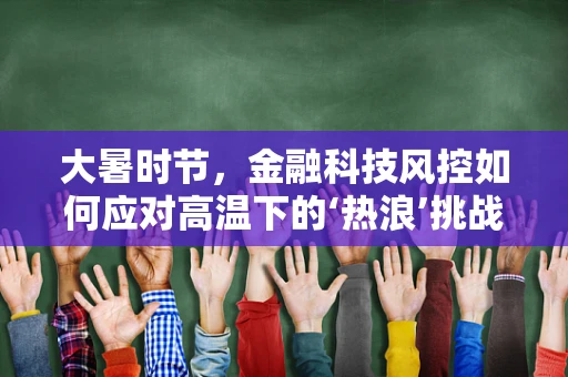 大暑时节，金融科技风控如何应对高温下的‘热浪’挑战？
