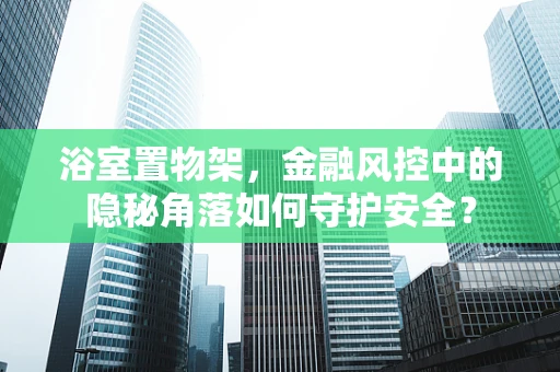 浴室置物架，金融风控中的隐秘角落如何守护安全？