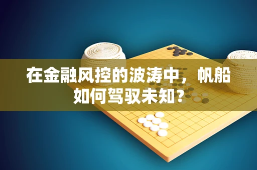 在金融风控的波涛中，帆船如何驾驭未知？