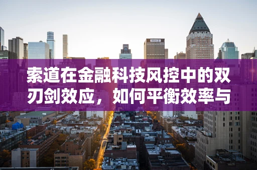 索道在金融科技风控中的双刃剑效应，如何平衡效率与安全？