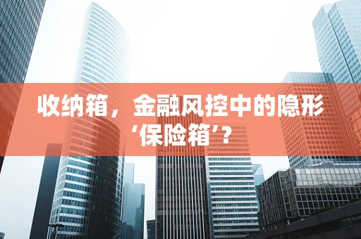 收纳箱，金融风控中的隐形‘保险箱’？