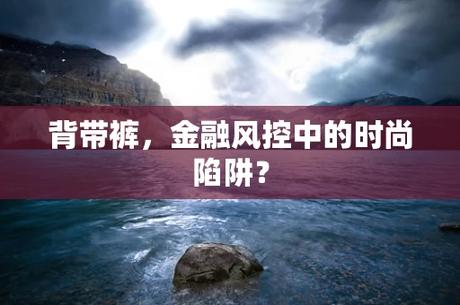 背带裤，金融风控中的时尚陷阱？
