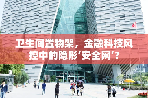 卫生间置物架，金融科技风控中的隐形‘安全网’？