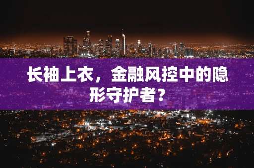 长袖上衣，金融风控中的隐形守护者？