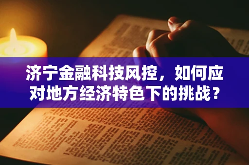 济宁金融科技风控，如何应对地方经济特色下的挑战？