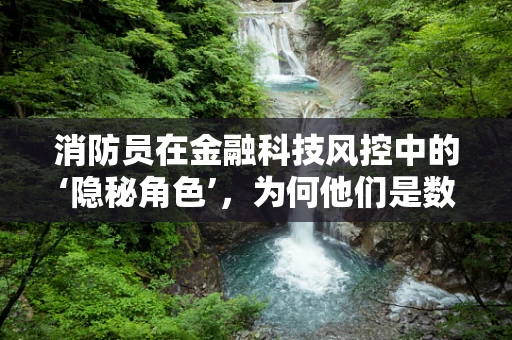 消防员在金融科技风控中的‘隐秘角色’，为何他们是数据安全的最后防线？