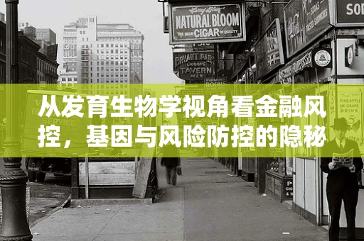 从发育生物学视角看金融风控，基因与风险防控的隐秘联系