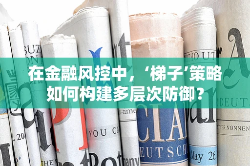 在金融风控中，‘梯子’策略如何构建多层次防御？