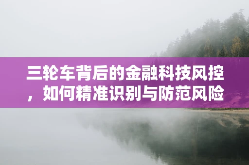 三轮车背后的金融科技风控，如何精准识别与防范风险？