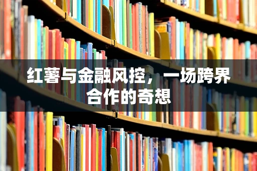 红薯与金融风控，一场跨界合作的奇想