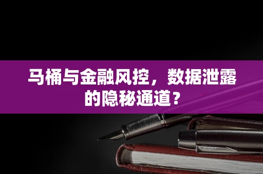 马桶与金融风控，数据泄露的隐秘通道？