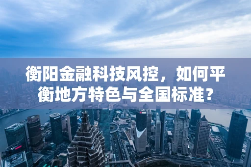 衡阳金融科技风控，如何平衡地方特色与全国标准？