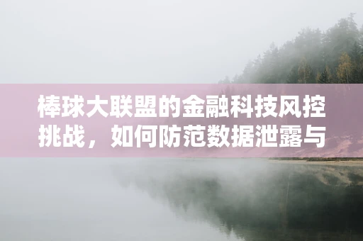 棒球大联盟的金融科技风控挑战，如何防范数据泄露与欺诈风险？