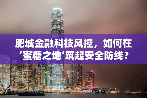肥城金融科技风控，如何在‘蜜糖之地’筑起安全防线？