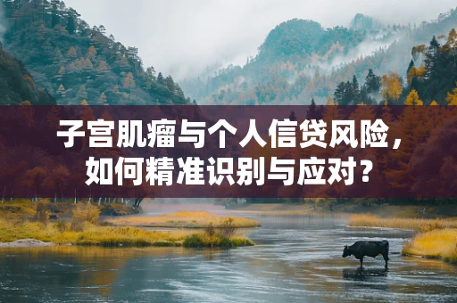 子宫肌瘤与个人信贷风险，如何精准识别与应对？
