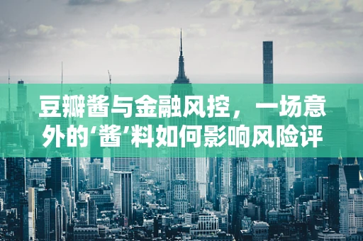 豆瓣酱与金融风控，一场意外的‘酱’料如何影响风险评估？