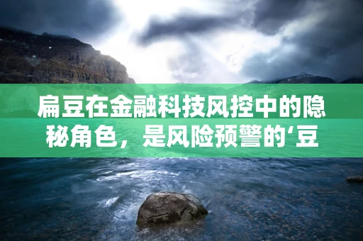 扁豆在金融科技风控中的隐秘角色，是风险预警的‘豆’还是安全守护的‘盾’？