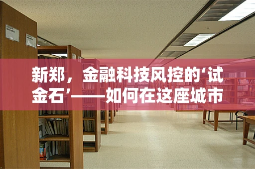 新郑，金融科技风控的‘试金石’——如何在这座城市中构建稳健的金融安全网？