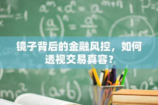 镜子背后的金融风控，如何透视交易真容？