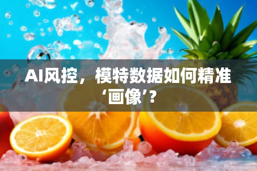 AI风控，模特数据如何精准‘画像’？