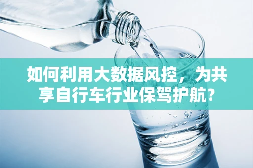 如何利用大数据风控，为共享自行车行业保驾护航？