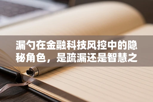 漏勺在金融科技风控中的隐秘角色，是疏漏还是智慧之选？