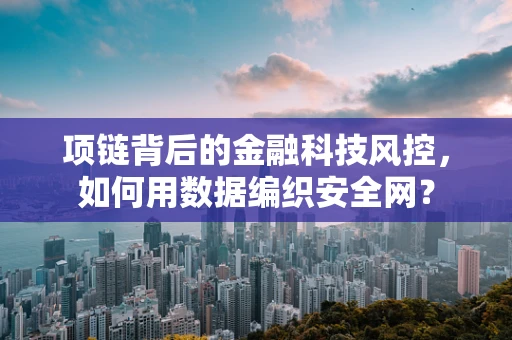 项链背后的金融科技风控，如何用数据编织安全网？