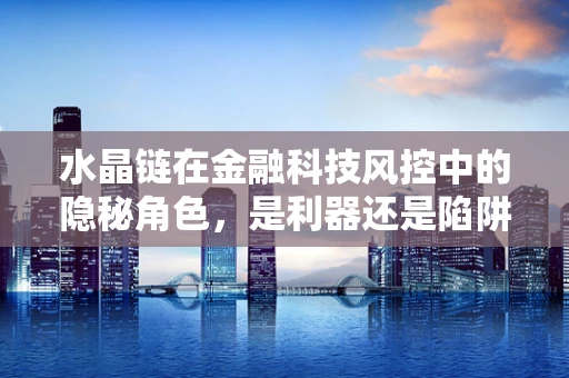 水晶链在金融科技风控中的隐秘角色，是利器还是陷阱？
