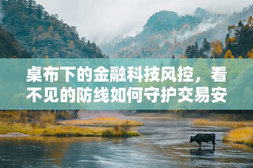 桌布下的金融科技风控，看不见的防线如何守护交易安全？