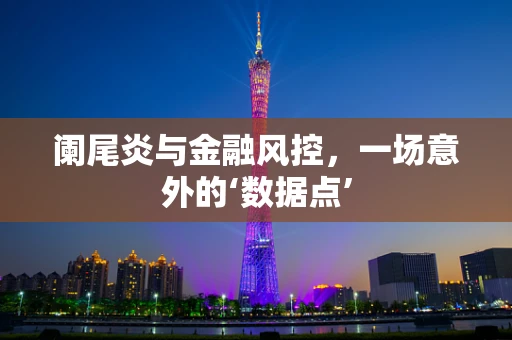 阑尾炎与金融风控，一场意外的‘数据点’
