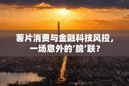 薯片消费与金融科技风控，一场意外的‘脆’联？
