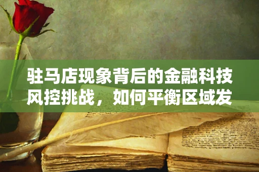 驻马店现象背后的金融科技风控挑战，如何平衡区域发展与风险防控？
